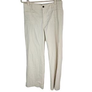 J Crew Linen Pants J Crew Pants Women 30 Beige Trousers Womens High Rise Pants